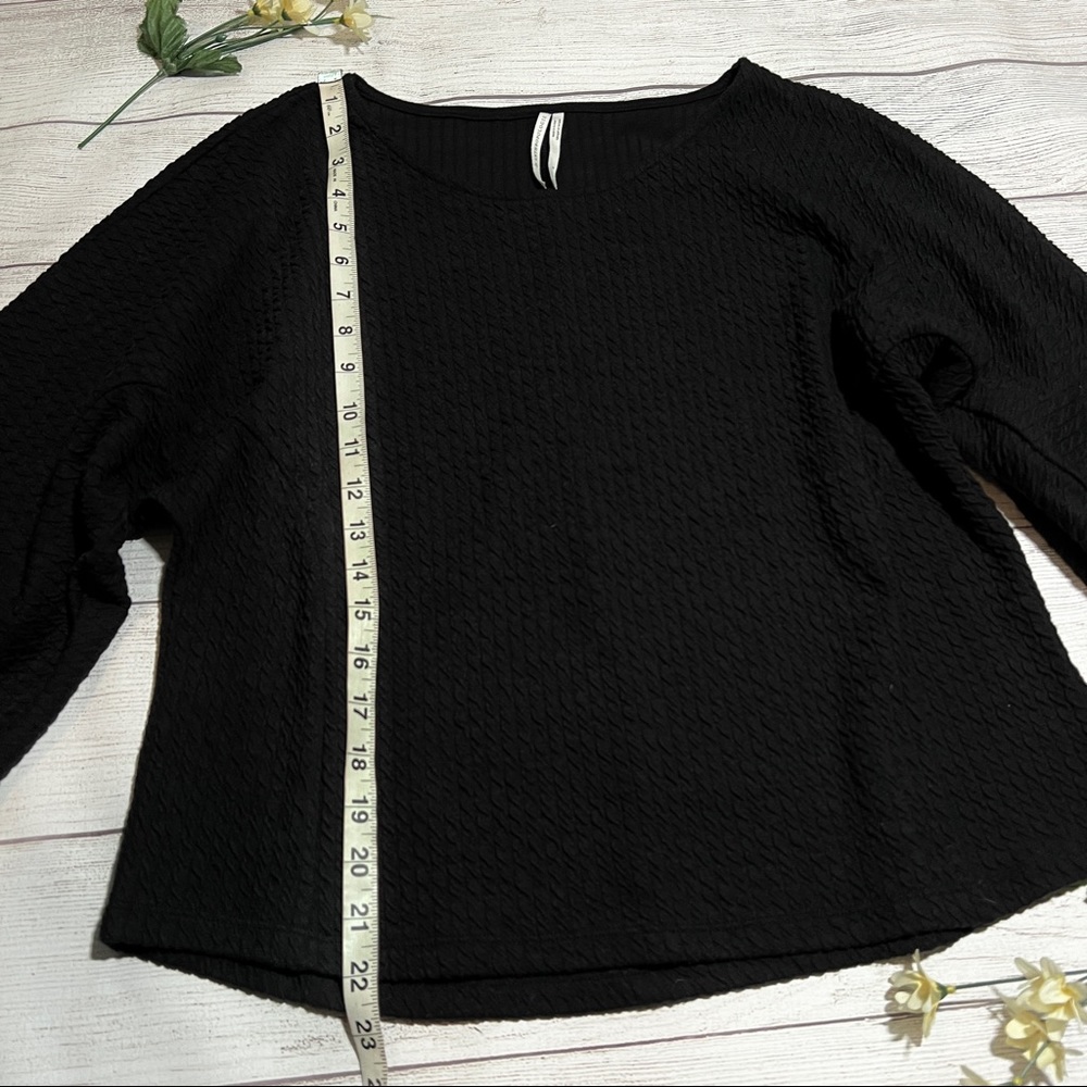 Anthropologie Arya Textured Puffed Sleeve Top - Picture 13 of 16